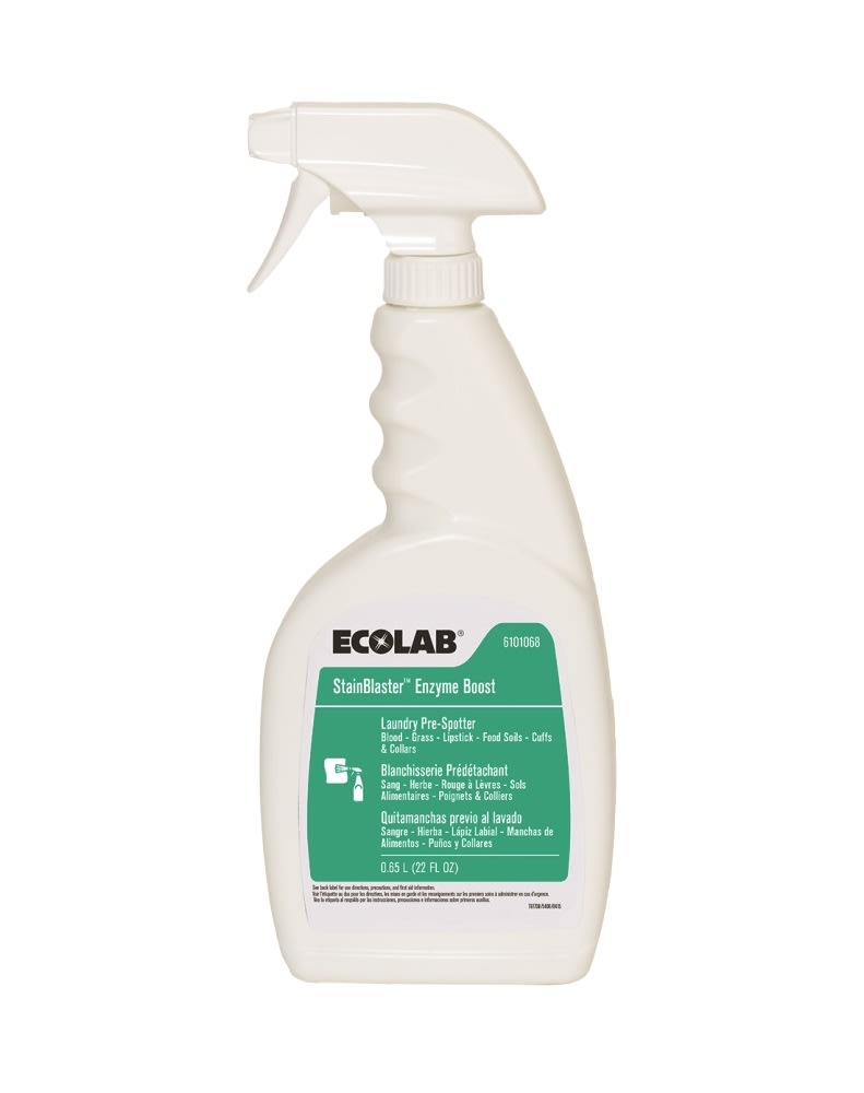 GuestSupply US | Ecolab® StainBlaster Enzyme Boost 22oz Trigger